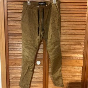 Carbon Khaki Jogger Sweatpants (Size S)